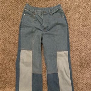 Pitaya Patchwork Flare Pants